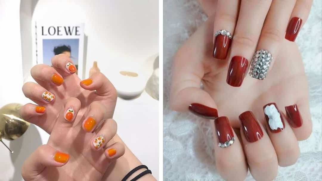 Mẫu nail phù hợp với làn da tông ấm