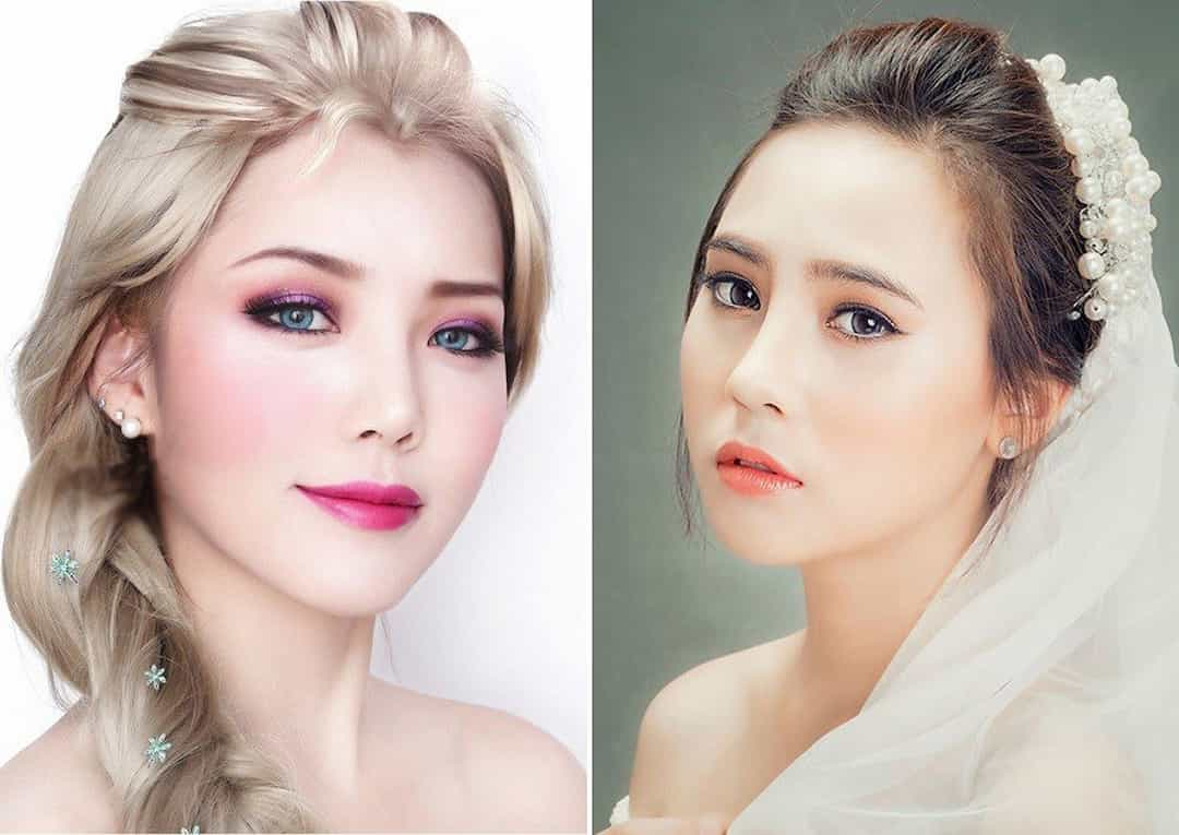 Makeup cô dâu nhẹ nhàng, tự nhiên