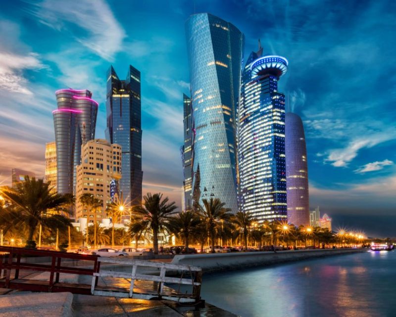 Doha là trung tâm tài chính và kinh tế của Qatar